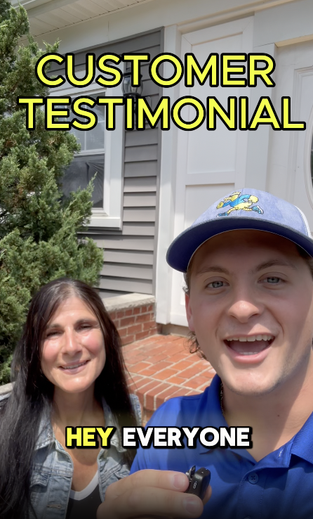 Watch a customer testimonial, Clean N' Go Power Washing